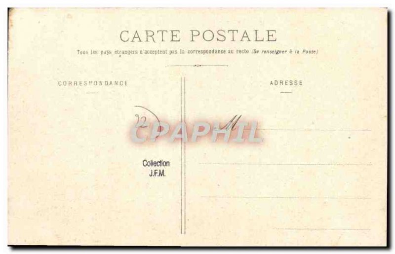 Old Postcard Le Pouldu View Grands Sables