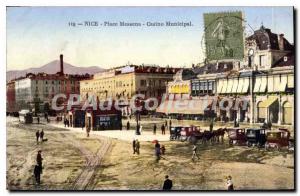 Postcard Old Nice Place Massena Municipal Casino