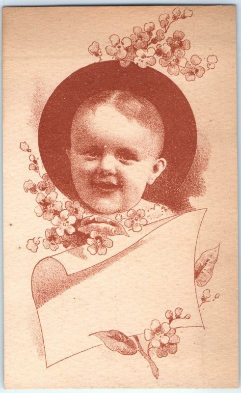 x6 LOT c1880 Cute Baby Smile Laugh Kids Play Stock Trade Cards Raise Child C30