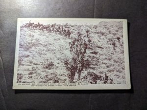 Mint USA Military Mexican Revolution Postcard Machine Gun Detachment