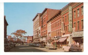 VT - Rutland. Center Street looking West, 1950's