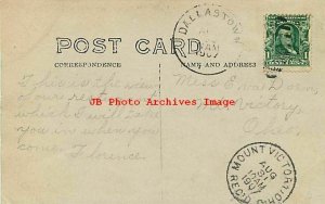 PA, Dallastown, Pennsylvania, RPPC, Sechrist Restaurant, Soda Fountain Interior