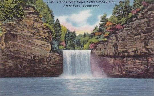 Cane Creek Falls Falls Creek Falls State Park Tennessee