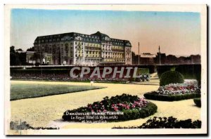 Old Postcard Deauville Beach Fleurie The Royal Hotel