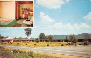 Bristol, Tennessee, Twin City Motel & Restaurant, Vintage Postcard AA357-19