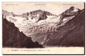 Old Postcard Luchon Pic Quairats