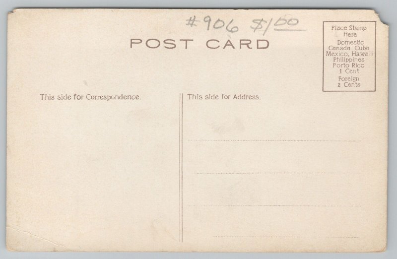 Auto~Sight Seeing Tour Bus Filled to The Brim with Tourists~Vintage Postcard 