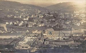 Hardwick VT Aerial View Woodbury Granite Company RPPC