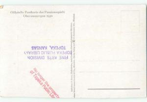 foreign Old Postcard JUDAS IN RELIGIOUS SCENE AC2241