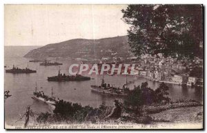 Postcard Old Villefranche Sur Mer La Rade and I Wing Charter