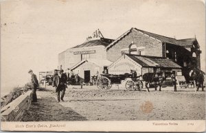 Uncle Tom's Cabin Blackpool Lancashire UK American Portraits c1909 Postcard G5