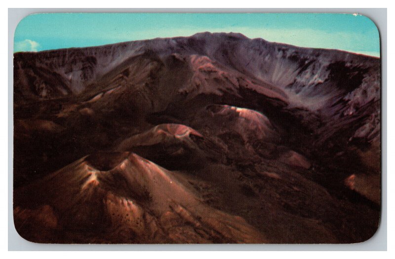 Haleakala From The Air Hawaii Postcard