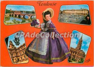 Modern Postcard Toulouse City of Art quoted Violets Pont Neuf (XVI century)