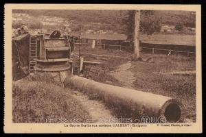 La Grosse Bertha aux environe d'Albert (Chuignes)