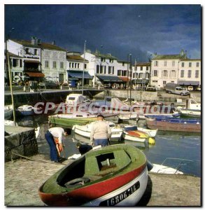 Postcard Modern Ile De Re La Flotte en Re Port
