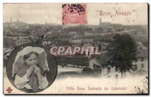 Thousand Good Wishes Limousin - Kids - Remember - Old Postcard