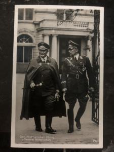 Mint Germany RPPC real Picture Postcard general Goring & Bodenschatz
