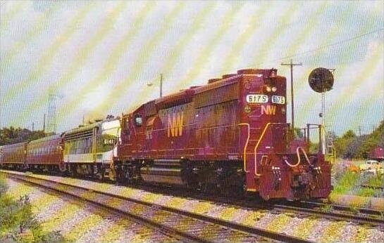 Train Norfolk &  Western's Toronto Convention Special SD-40-2 Num...