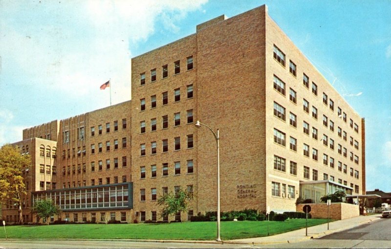 Michigan Pontiac General Hospital Seminole At West Huron 1965