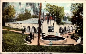 Postcard Spring and Bathing Pavilion, Green Cove Springs, Florida