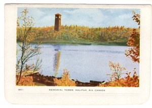 Memorial Tower Letter Card, Halifax, Nova Scotia Folkard