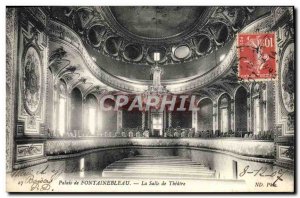 Old Postcard Palace of Fontainebleau The Living Theater