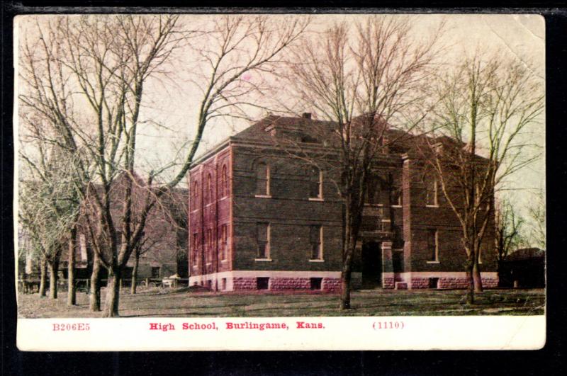 High School,Burlingame,KS BIN