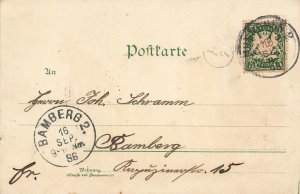 Grus Aus Munchen Germany Probates Transportverfahren Postcard