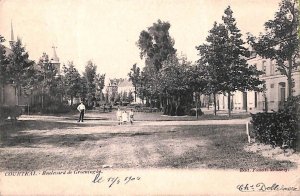 ab10015 - BELGIUM - Carte Postal Ancienne VINTAGE POSTCARD - Courtrai - 1904-