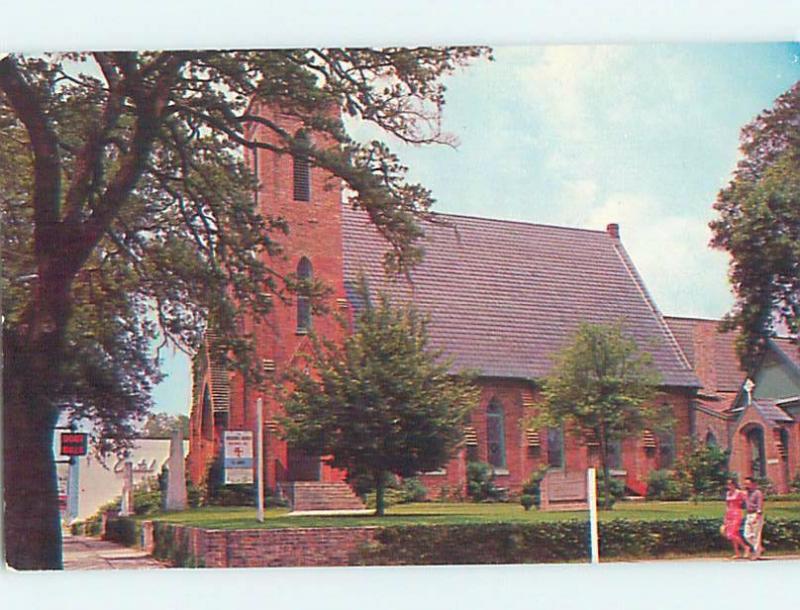 Unused Pre-1980 CHURCH SCENE Tallahassee Florida FL A7099@