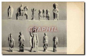 Postcard Old Provincial Museum Bonn Terrakottafiguren