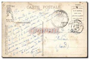 Old Postcard Militaria effects of exchange at the company store
