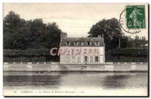 Corbeil Old Postcard The house Waldeck Rousseau