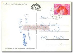 Postcard Modern und Touren Das Wandergebiet von Flims