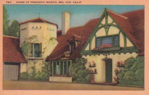 California Bel Air Home Of Frederic March