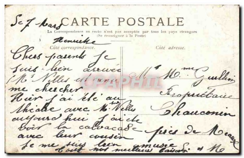 Old Postcard Paris Bourse