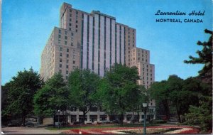 Canada Laurentien Hotel Montreal Quebec Postcard C289