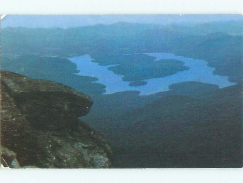 Pre-1980 LAKE SCENE Adirondacks - Lake Placid New York NY AE3649