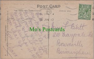 Genealogy Postcard - Britt, 210 Mary Vale Road, Bournville, Birmingham GL1235