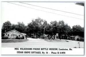 c1950's Wilkersons Bottle Museum Cedar Grove Camdenton MO RPPC Photo Postcard