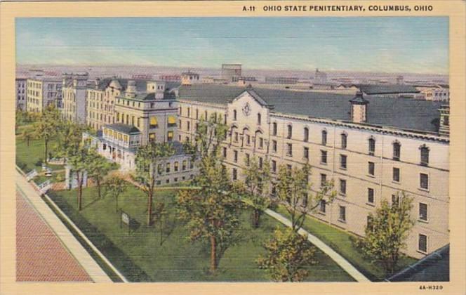 Ohio Columbus The Ohio State Penitentiary Curteich