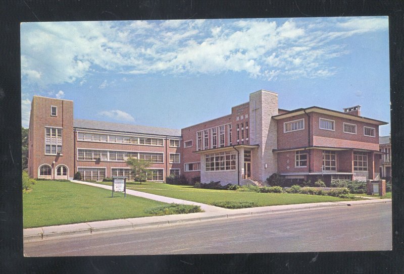 COLUMBIA MISSOURI PRESBYTERIAN STUDENT CENTER UNIVERSITY VINTAGE POSTCARD