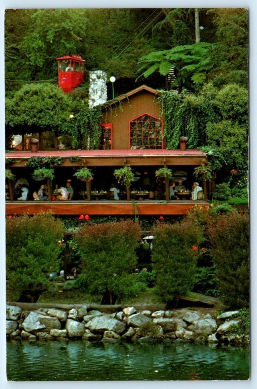 CAPITOLA, California CA~ SHADOWBROOK RESTAURANT Santa Cruz County 4x6 Postcard