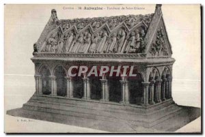 Postcard Old Correze Aubazine Tomb of Saint Etienne