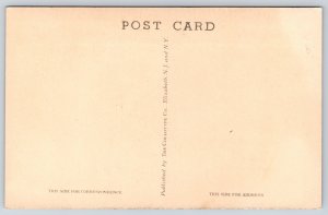 New York~Secret Caverns Niagara Falls In Winter~B&W~Publ Collotype Co~Vintage PC