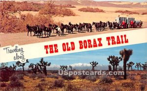 20 Mule Team Borax Trains - Death Valley, CA