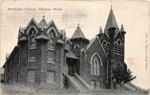 H75/ Pullman Washington Postcard c1910 Methodist Church Building  41