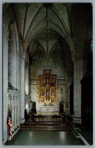 Postcard Mount Saint Alban Washington DC c1970s Cathedral St. Mary's Chapel