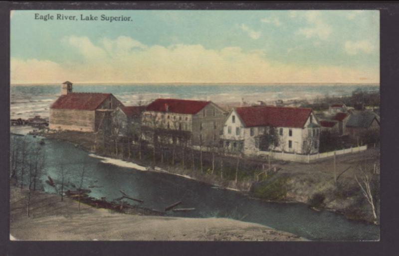 Lake Superior,Eagle River,WI Postcard