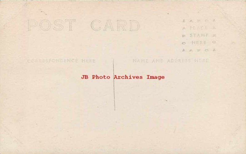 ME, Union, Maine, RPPC, Post Office Square, Town House Building, Photo No 16X